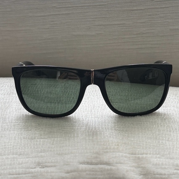 BVLGARI Other - Bvlgari Polarized Black Matt Sunglasses with Silver Accents